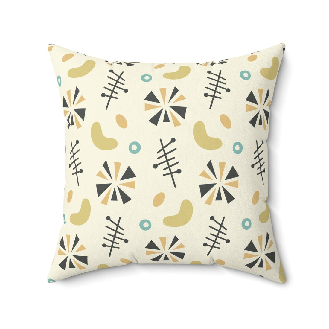 Kate McEnroe New York Mid Century Modern Decor Throw Pillows with Inserts, Retro 1950s Starburst and Boomerang Accent CushionsThrow Pillows24387325485699441777