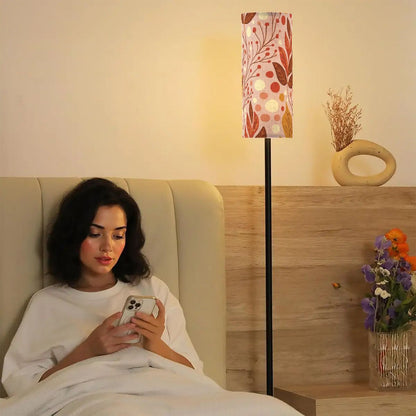 Kate McEnroe New York Mid Century Modern Fall Floor Lamp, Retro Autumn Leaf Accent LightSlim Floor Lamps1TELh1GCOP