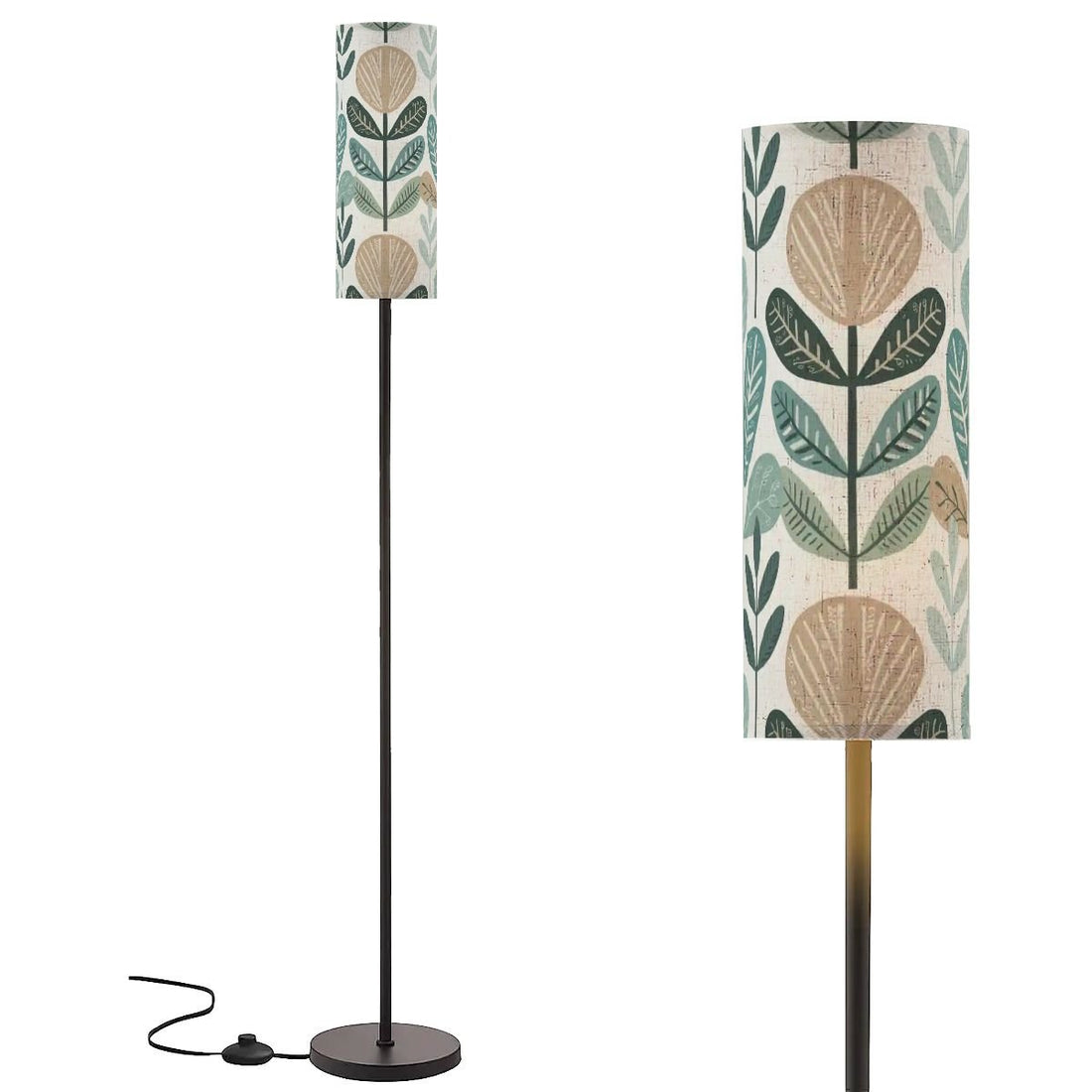 Kate McEnroe New York Mid Century Modern Floor Lamp Scandi Botanical Retro Home DecorSlim Floor LampswYd7e6DBzR