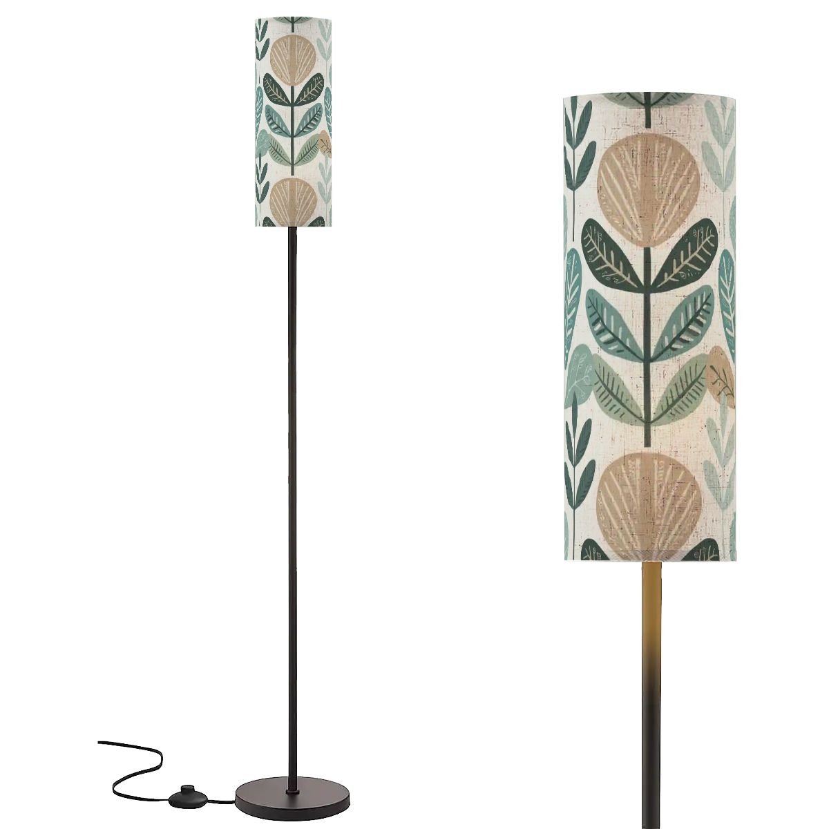 Kate McEnroe New York Mid Century Modern Floor Lamp Scandi Botanical Retro Home DecorSlim Floor LampswYd7e6DBzR