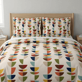 Kate McEnroe New York Mid Century Modern Geometric Abstract Pillow Sham 2pcs, Retro MCM BeddingPillow Shams21830375130472140951