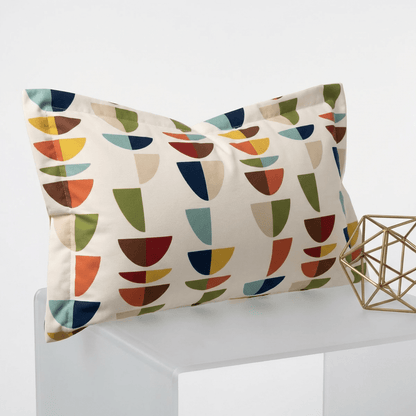 Kate McEnroe New York Mid Century Modern Geometric Abstract Pillow Sham 2pcs, Retro MCM BeddingPillow Shams21830375130472140951