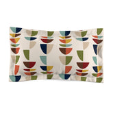 Kate McEnroe New York Mid Century Modern Geometric Abstract Pillow Sham 2pcs, Retro MCM BeddingPillow Shams21830375130472140951
