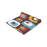 Kate McEnroe New York Mid Century Modern Geometric Abstract Squares Table Runner (Cotton, Poly)Table Runners60707706044766733348