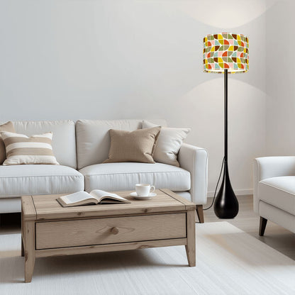 Kate McEnroe New York Mid Century Modern Geometric Boomerang Teardrop Floor LampFloor Lamps4n4QQEGtOY