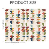 Kate McEnroe New York Mid Century Modern Geometric Curtains, Set of 2 Grommet PanelsWindow CurtainsD3377534
