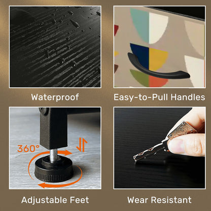 Kate McEnroe New York Mid Century Modern Geometric Half Moon DresserDresserspb7lQzLxGt