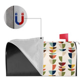 Kate McEnroe New York Mid Century Modern Geometric Magnetic Mailbox CoverMailbox CoversyqCN40MaVw