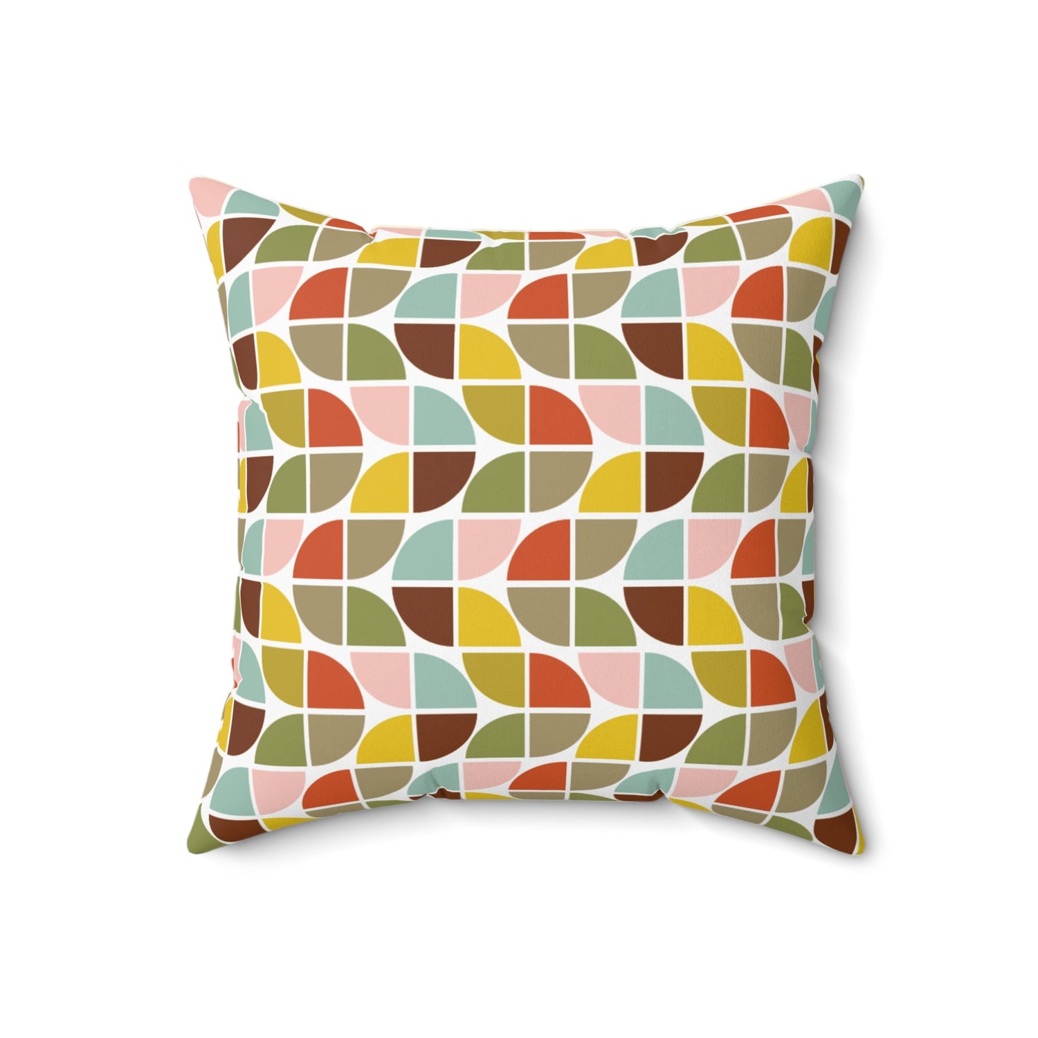 Kate McEnroe New York Mid Century Modern Geometric Retro Throw PillowThrow Pillows10306982076797290251