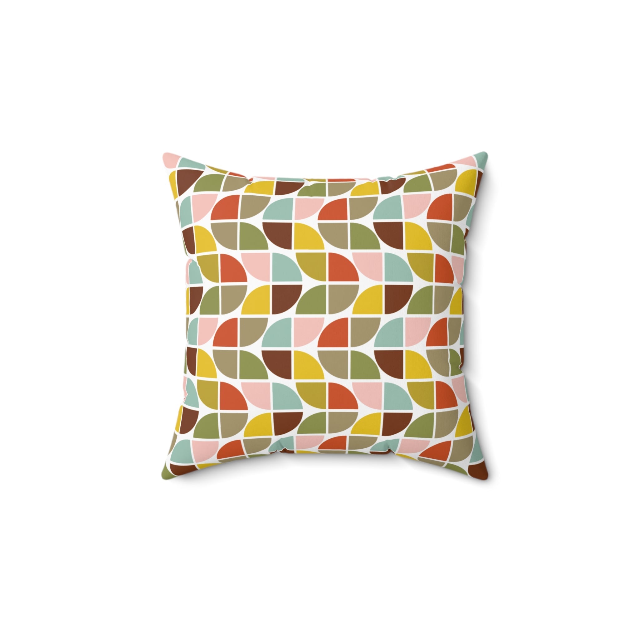 Kate McEnroe New York Mid Century Modern Geometric Retro Throw PillowThrow Pillows17912434434680338131
