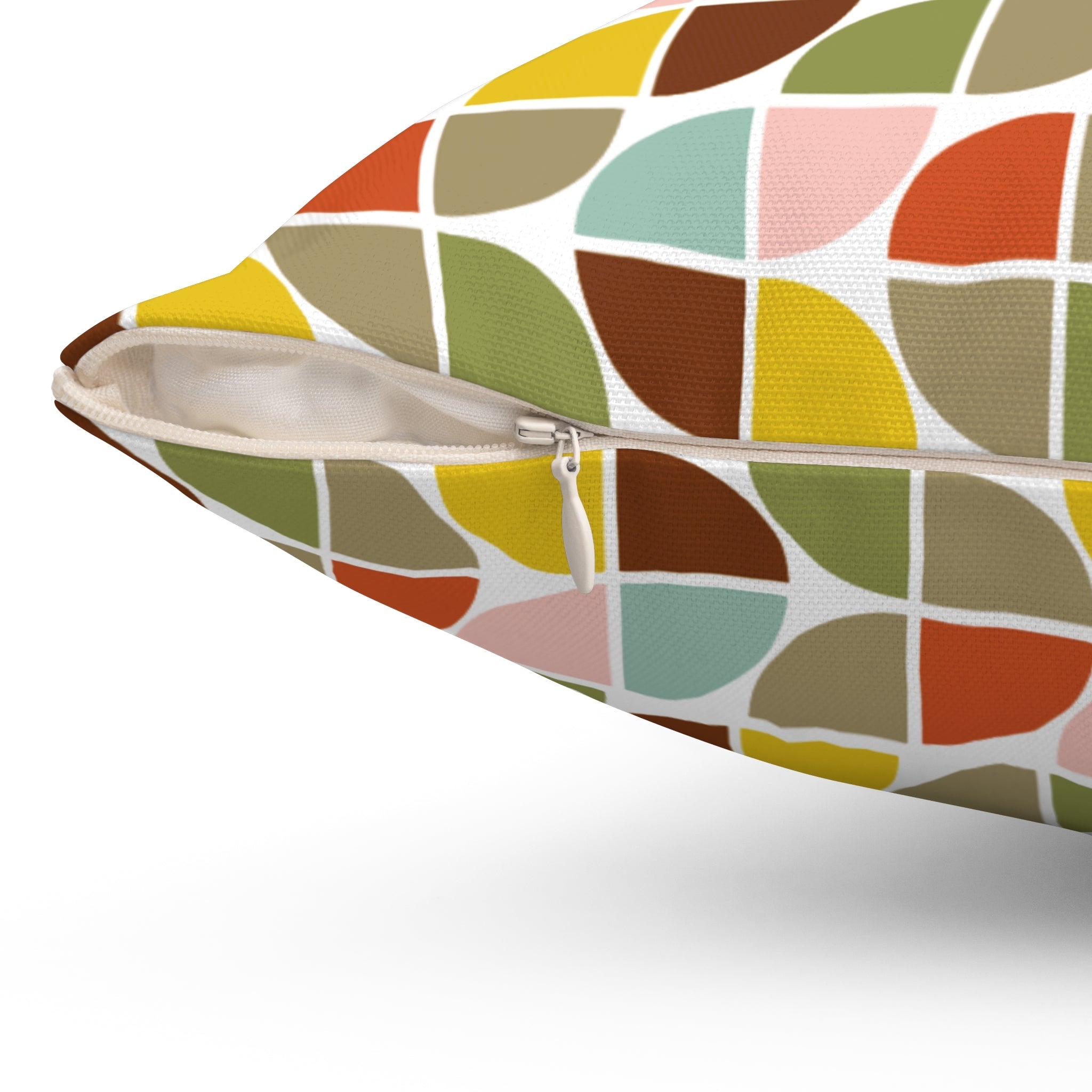 Kate McEnroe New York Mid Century Modern Geometric Retro Throw PillowThrow Pillows17912434434680338131