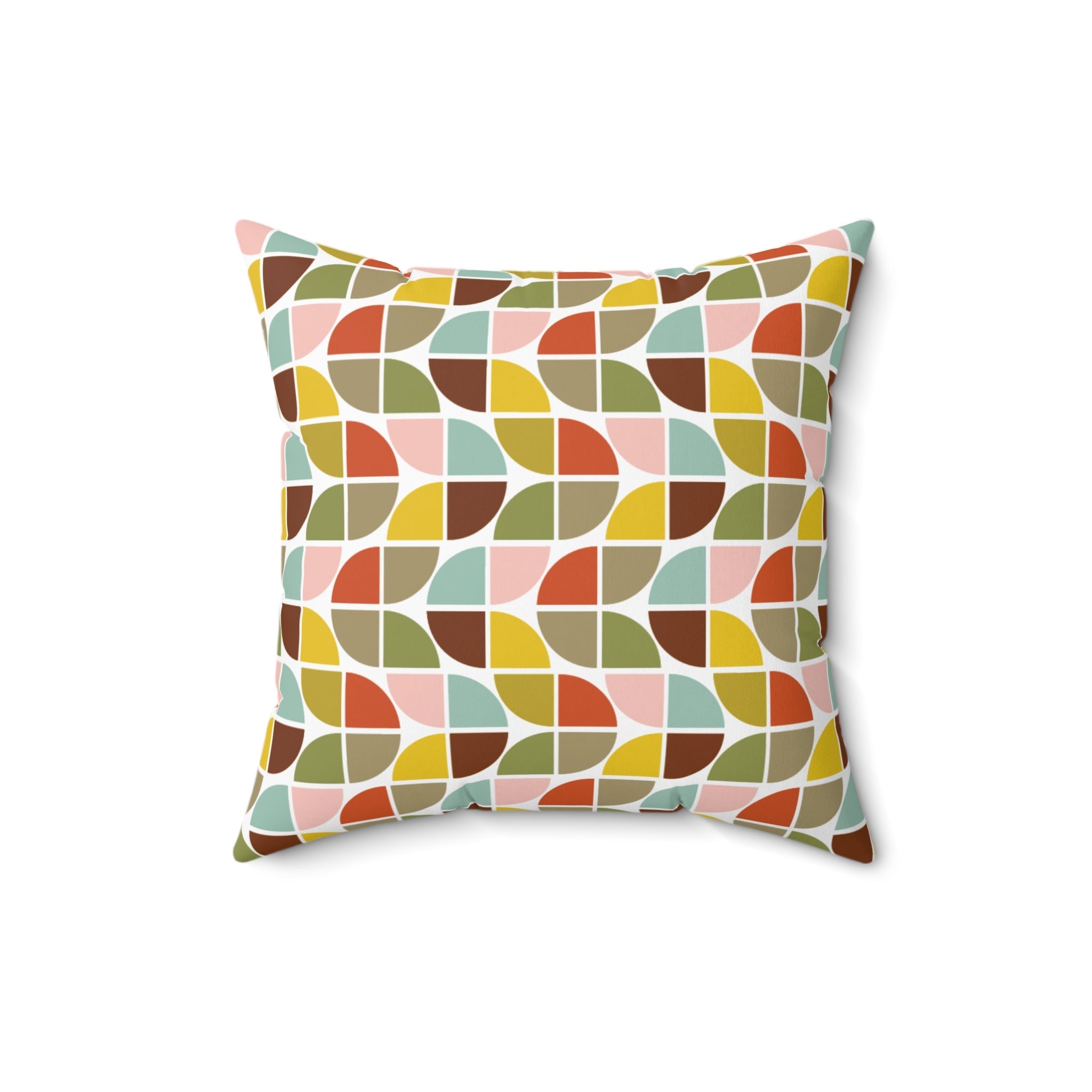 Kate McEnroe New York Mid Century Modern Geometric Retro Throw PillowThrow Pillows17912434434680338131