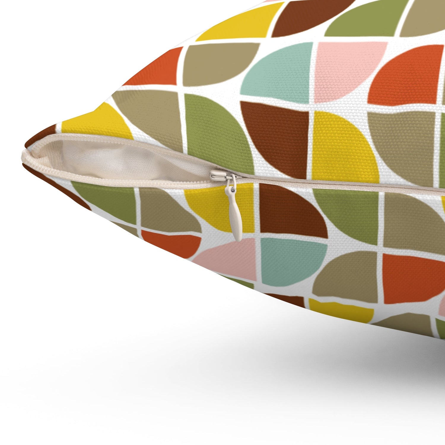 Kate McEnroe New York Mid Century Modern Geometric Retro Throw PillowThrow Pillows17912434434680338131