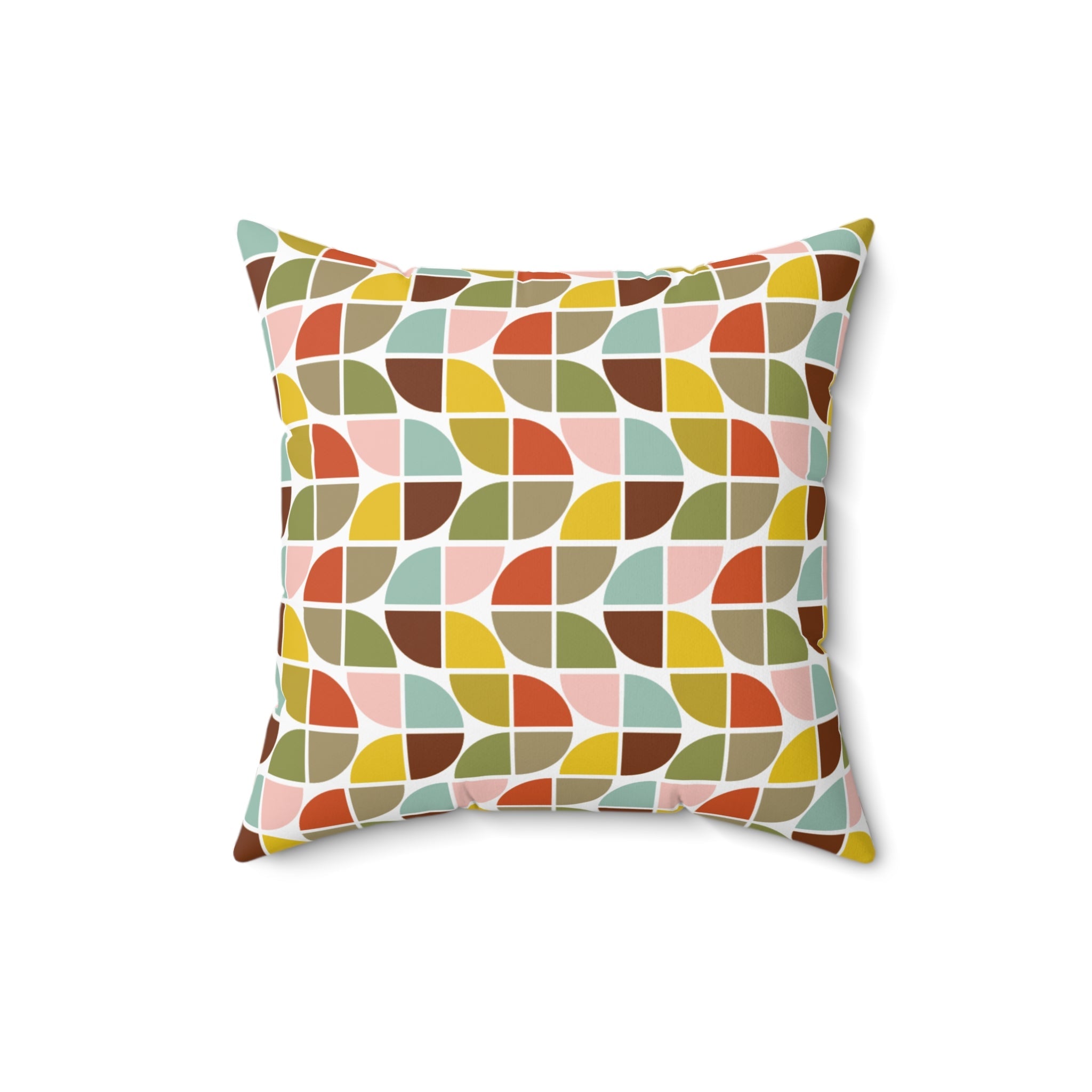 Kate McEnroe New York Mid Century Modern Geometric Retro Throw PillowThrow Pillows17912434434680338131