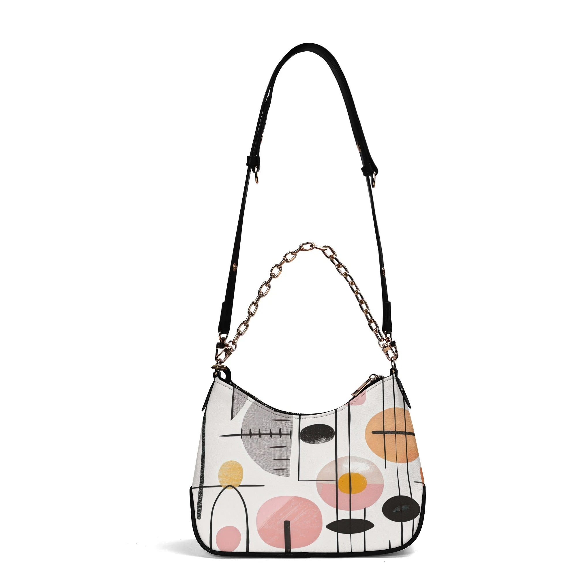 Kate McEnroe New York Mid Century Modern Geometric Shoulder BagHandbagsNR9DGK7Y - 1
