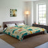 Kate McEnroe New York Mid Century Modern Geometric Starburst ComforterComforters25052807738205824391