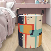 Kate McEnroe New York Mid Century Modern Geometric Starburst Laundry BasketBathroom DecoroZAQPJid1U