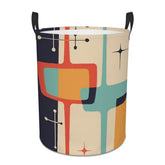 Kate McEnroe New York Mid Century Modern Geometric Starburst Laundry BasketBathroom DecoroZAQPJid1U