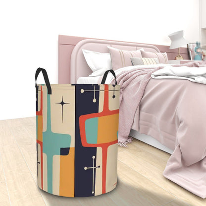 Kate McEnroe New York Mid Century Modern Geometric Starburst Laundry BasketBathroom DecoroZAQPJid1U