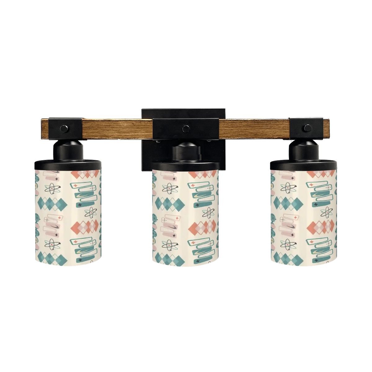 Kate McEnroe New York Mid Century Modern Geometric Starburst Vanity Light, Retro Atomic Boomerang Bath FixtureVanity Light FixturesQK1K5wrL91