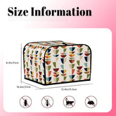 Kate McEnroe New York Mid Century Modern Geometric Toaster Cover, Retro MCM KitchenToaster CoversnfRSpjDZEgL
