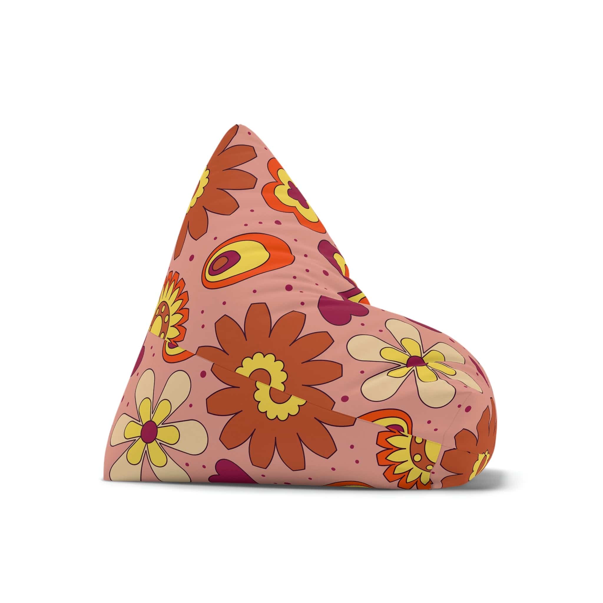 Kate McEnroe New York Mid Century Modern Groovy Hippie Bean Bag Chair CoverBean Bag Chair Covers14541094947140514272