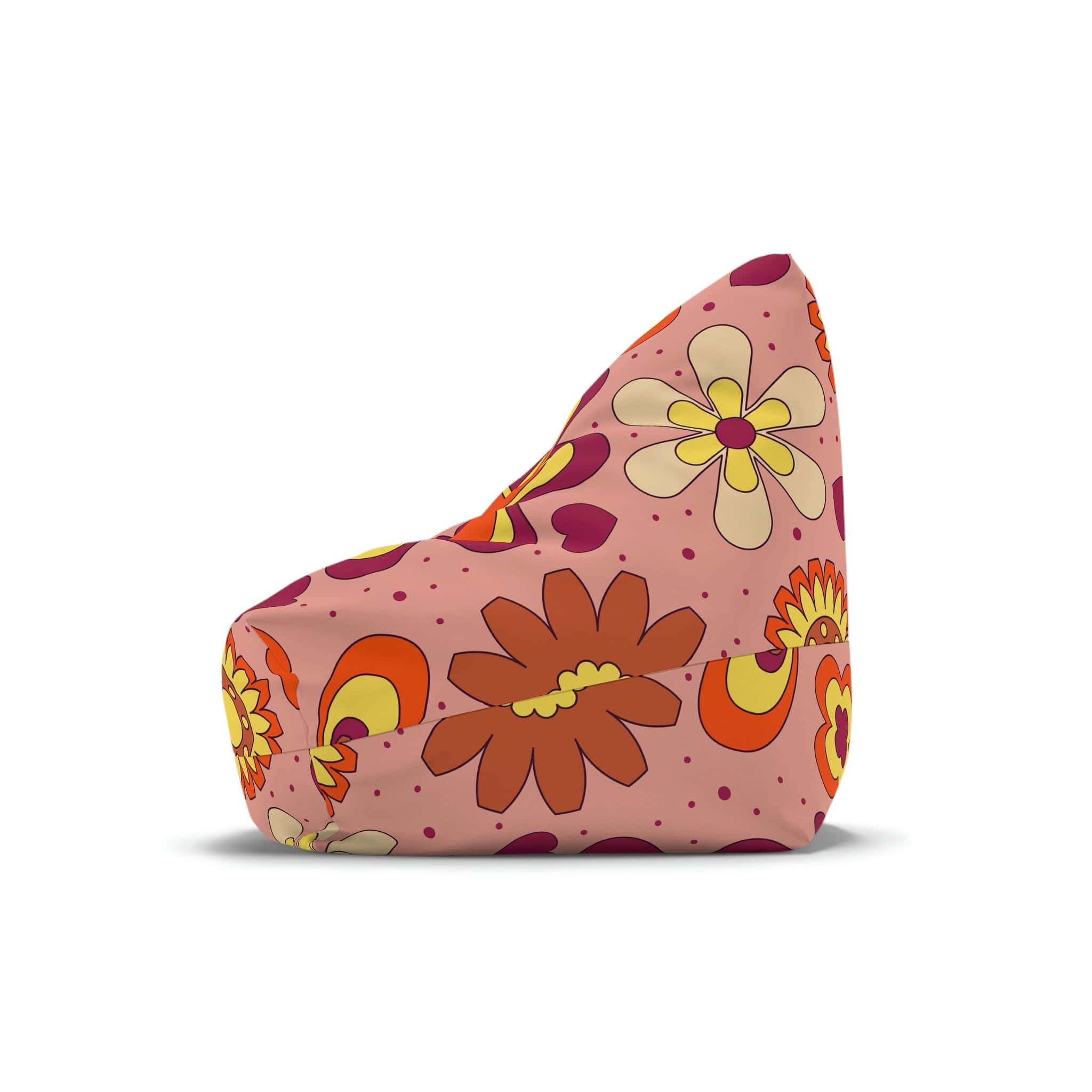 Kate McEnroe New York Mid Century Modern Groovy Hippie Bean Bag Chair CoverBean Bag Chair Covers15685685540427671885