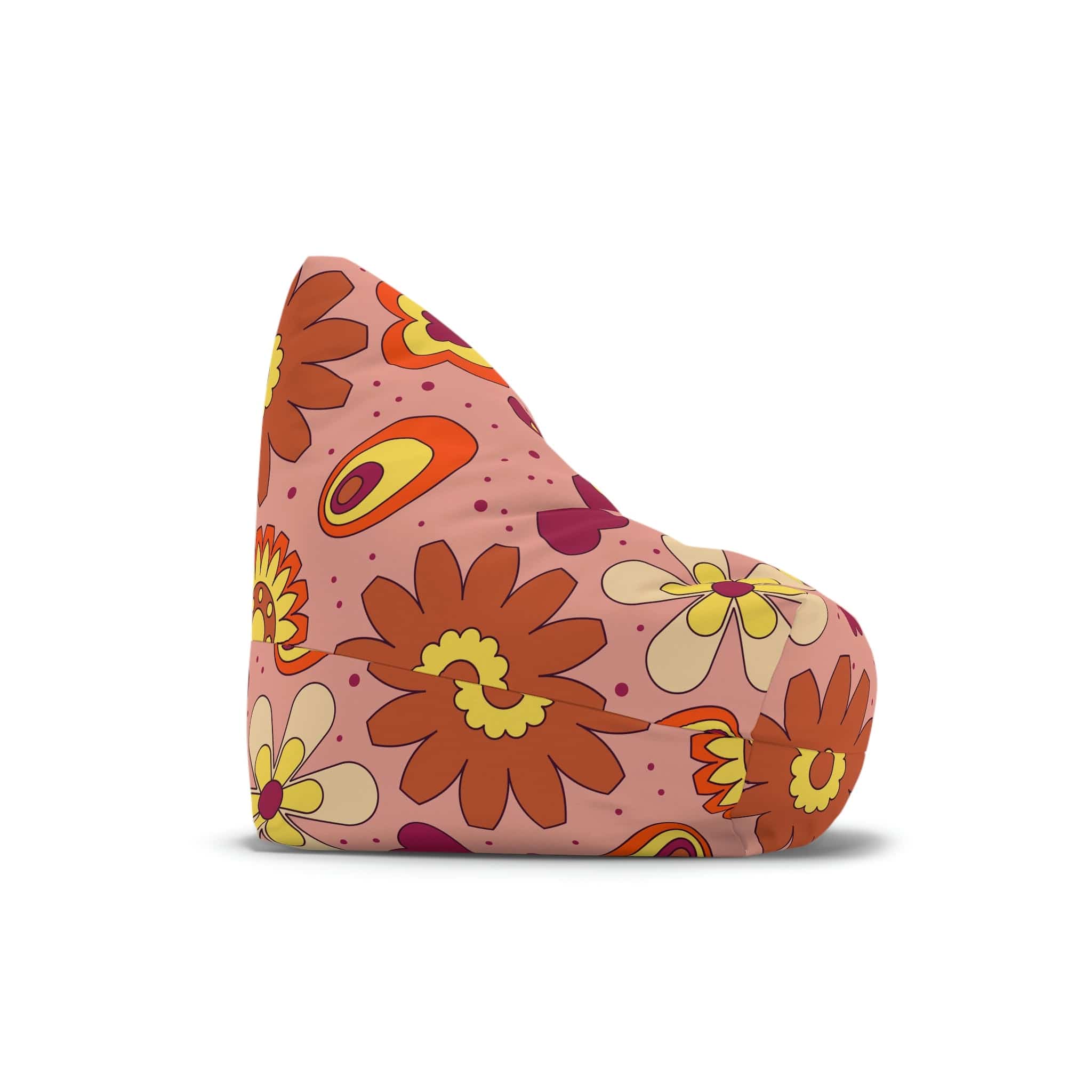 Kate McEnroe New York Mid Century Modern Groovy Hippie Bean Bag Chair CoverBean Bag Chair Covers15685685540427671885