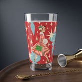 Kate McEnroe New York Mid Century Modern Holiday Pint Glass Retro Vintage Kitsch Christmas DrinkwarePint Glasses29597923709576499403
