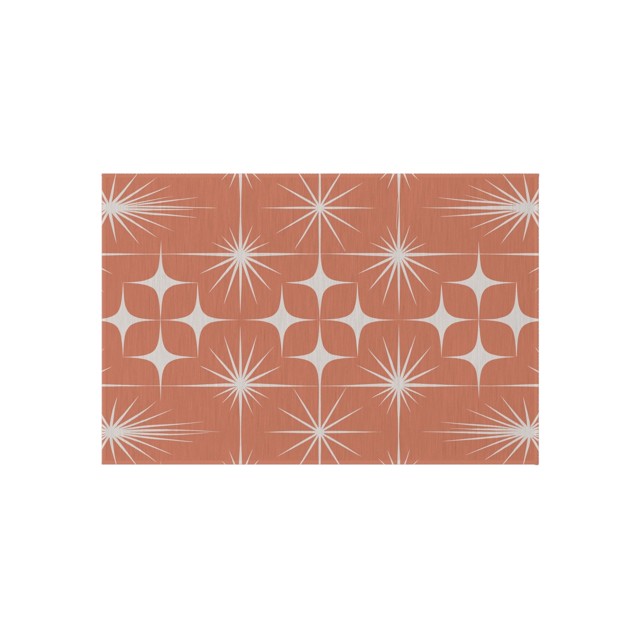 Kate McEnroe New York Mid Century Modern Indoor Outdoor Rug, Retro Atomic Starburst Geometric Area RugRugs28043643123897854468