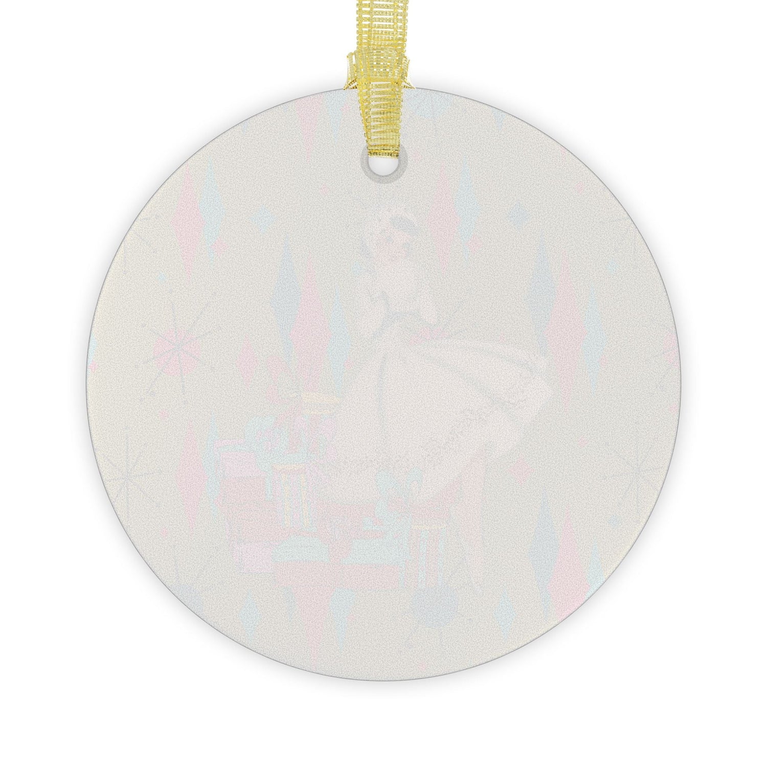 Kate McEnroe New York Mid Century Modern Kitsch Christmas Girl Ornament Retro 50s Holiday DecorOrnaments27889865819673200731