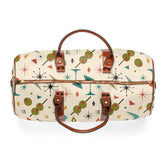 Kate McEnroe New York Mid Century Modern Martini Olive Duffle Bag, Retro Cocktail WeekenderDuffel Bags12295169788414308288