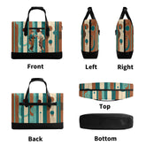 Kate McEnroe New York Mid Century Modern Men’s Briefcase, Retro Business Travel Bag, MCM Office CarryallBriefcasesW0Z17GZW - 1