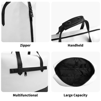 Kate McEnroe New York Mid Century Modern Men’s Briefcase, Retro Business Travel Bag, MCM Office CarryallBriefcasesW0Z17GZW - 1