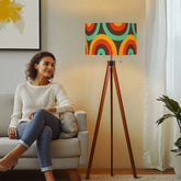 Kate McEnroe New York Mid Century Modern Orb Tripod Floor Lamp Retro 60s Geometric LightingTripod Floor LampsnOhyyPUMnR