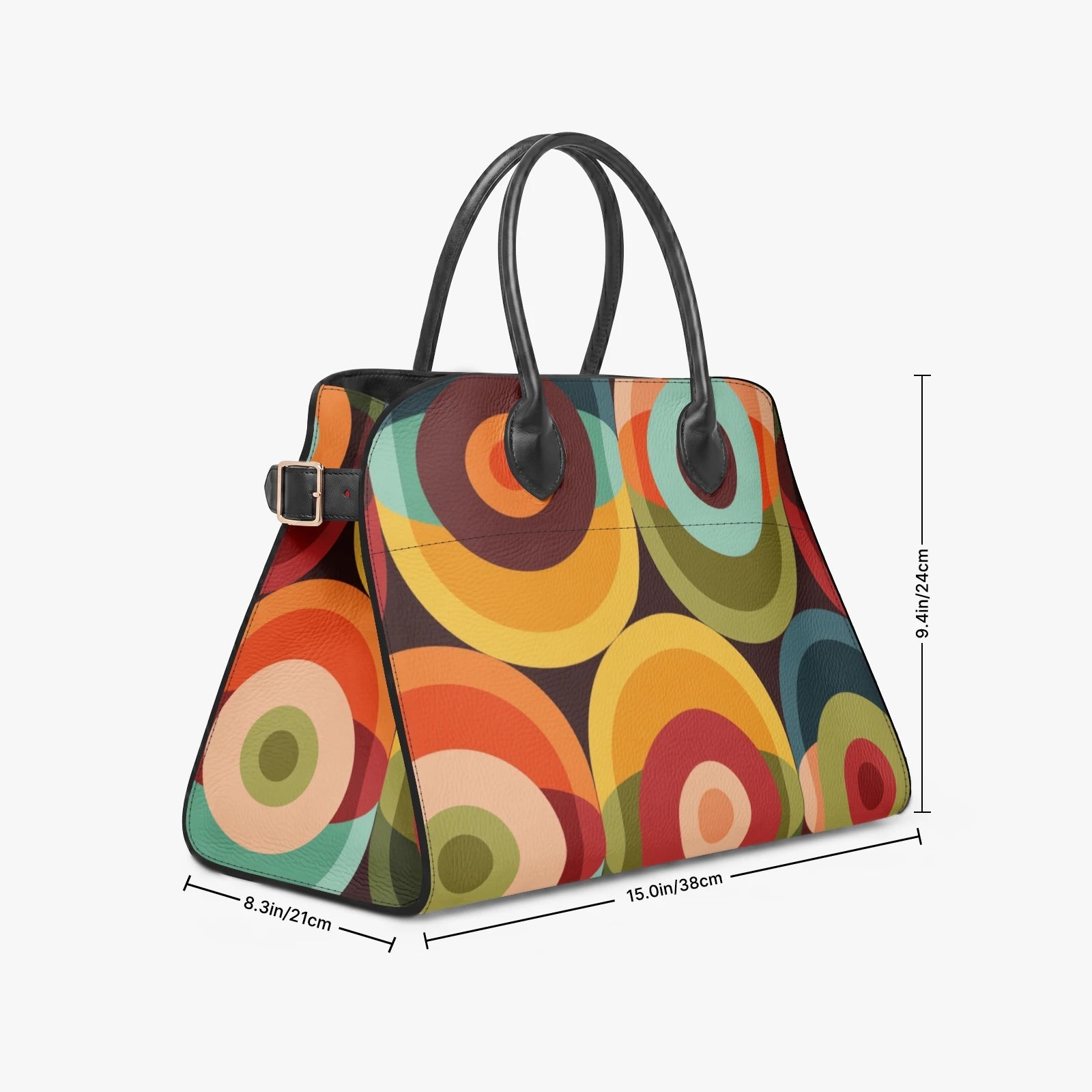 Kate McEnroe New York Mid Century Modern Orbs Satchel Retro Geometric HandbagHandbags9hl2gcmn_001