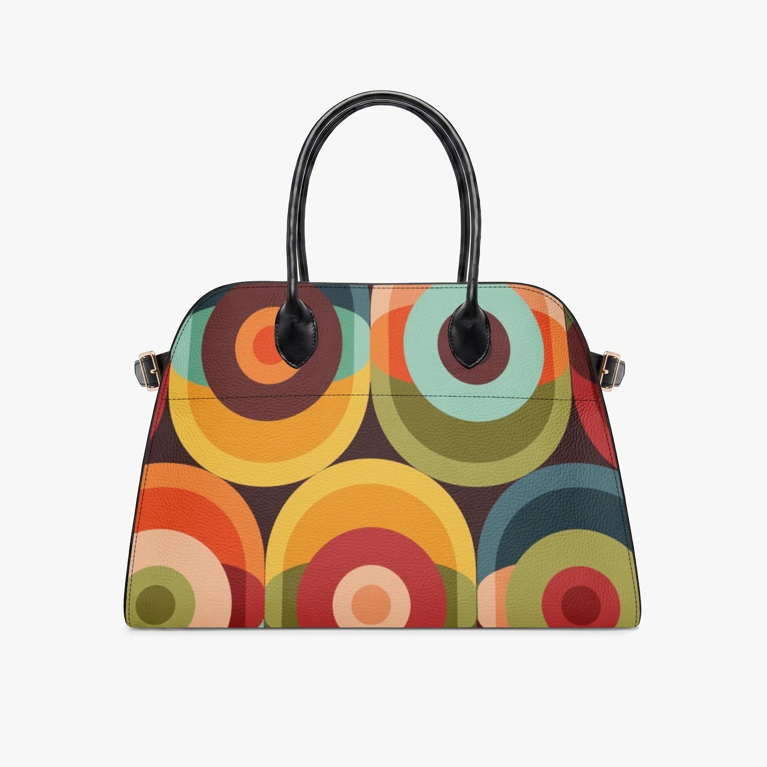 Kate McEnroe New York Mid Century Modern Orbs Satchel Retro Geometric HandbagHandbags9hl2gcmn_001