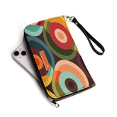 Kate McEnroe New York Mid Century Modern Orbs Wallet, Retro Groovy ClutchWalletsNM68189W-2