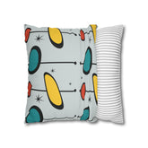 Kate McEnroe New York Mid Century Modern Pillow Cover, Retro Atomic Starburst Throw PillowcaseThrow Pillow Covers11615434275267895731