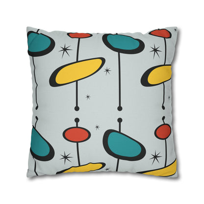 Kate McEnroe New York Mid Century Modern Pillow Cover, Retro Atomic Starburst Throw PillowcaseThrow Pillow Covers11615434275267895731