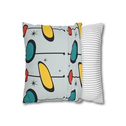 Kate McEnroe New York Mid Century Modern Pillow Cover, Retro Atomic Starburst Throw PillowcaseThrow Pillow Covers11615434275267895731