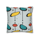 Kate McEnroe New York Mid Century Modern Pillow Cover, Retro Atomic Starburst Throw PillowcaseThrow Pillow Covers11615434275267895731