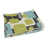 Kate McEnroe New York Mid Century Modern Pillowcase, Retro Abstract Aqua Green MCM BeddingPillowcases1250