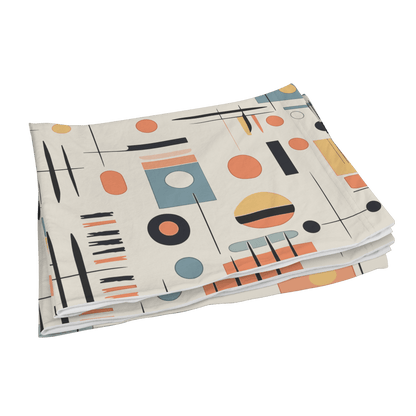 Kate McEnroe New York Mid Century Modern Pillowcase, Retro Geometric Abstract BeddingPillowcases1250