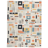 Kate McEnroe New York Mid Century Modern Pillowcase, Retro Geometric Abstract BeddingPillowcases1250