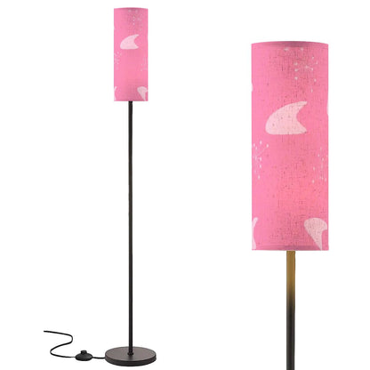 Kate McEnroe New York Mid Century Modern Pink Slim Floor Lamp, Retro 50s Boomerang LightingSlim Floor LampsAiLJay4jrM