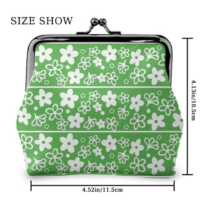 Kate McEnroe New York Mid Century Modern Pyrex Inspired Retro Daisy Floral Kisslock Coin PurseCoin Pursesc5jshvvyhe