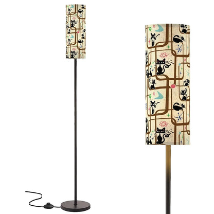 Kate McEnroe New York Mid Century Modern Retro 70s Atomic Cat Standing Floor LampSlim Floor Lamps0Yjc1MRhfH