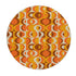 Kate McEnroe New York Mid Century Modern Retro 70s Geometric Orange, Brown Mustard Yellow Area RugRugs