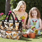 Kate McEnroe New York Mid Century Modern Retro 70s Mod Floral Garden Tool BagGarden Tool Bag7YtEZYykk0